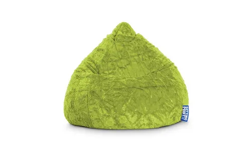 Magma Heimtex Sitzsack Set - Fluffy in Hellgrün - Sitzsäcke aus pflegeleichtem Material, ideal für gemütliche Stunden im Wohnzimmer oder Kinderzimmer.
