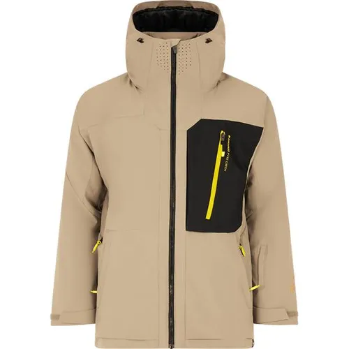 PROTEST Herren Funktionsjacke PRTWest snowjacket - Die PRTWest Schneejacke kombiniert Funktionalität und Stil. Hergestellt aus recyceltem Material, bietet sie zuverlässigen Schutz bei jedem Wetter und optimale Bewegungsfreiheit für Ihre Aktivitäten im Schnee.