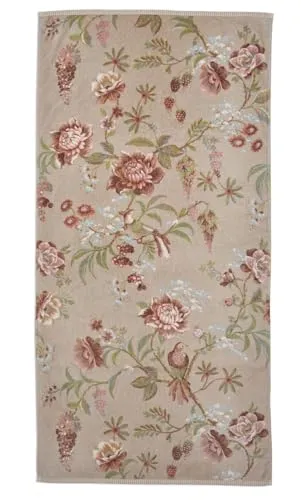 PiP Studio Secret Garden Badetuch Khaki 70x140 in oliv von Pip Studio