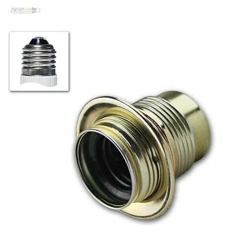 Fassung E27 Messing aus Metall max 250V/4A, mit Gewinde Lampenfassung E-27 230V