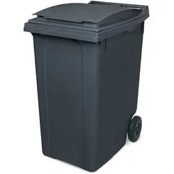 BRB-Lagertechnik 360 Liter Mülltonne - Haushaltszubehör, witterungsbeständig und ideal für effiziente Abfallentsorgung mit robustem Design und max. Füllgewicht von 140 kg.