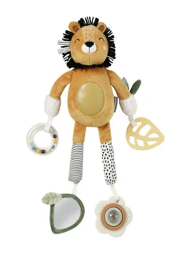 vertbaudet Schmusetuch Baby Activity-Löwe TANSANIA zum Aufhängen