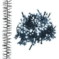 vidaXL LED-Lichterkette 3000 LEDs Kaltweiß 23 m - Gestalte mit dieser 23 m langen LED-Lichterkette eine festliche Atmosphäre! 3000 LEDs in kaltweiß sorgen für ein intensives Lichtspiel und 8 verschiedene Lichteffekte machen sie ideal für Weihnachts- und Feierdekorationen.