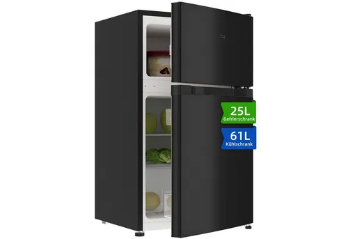 CHIQ 86 Liter Kühlschrank mit Gefrierfach in schwarz von CHiQ