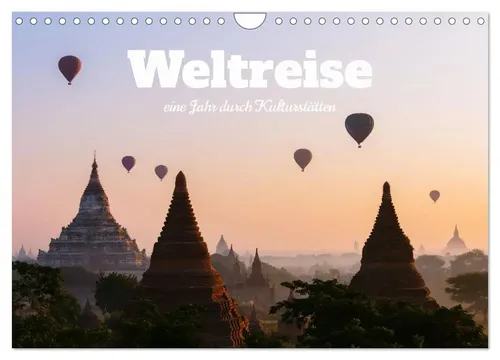 Matteo Colombo | Weltreise - eine Jahr durch Kulturstätten (Wandkalender 2026...