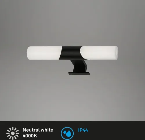 LED Bad Spiegelleuchte 7W - Moderne 800 lm Badleuchte IP44 - Lampen: Hochwertige Schminktischleuchte mit 800 lm Helligkeit und IP44 Schutz. Ideal für Badezimmer und andere Räume, sorgt für eine moderne und helle Beleuchtung.