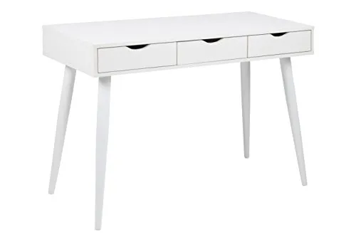 Landscape Schreibtisch NEPTUN - Kinderschreibtisch im modernen Landhauslook, ideal für kreative Mußestunden. Mit stabilen 3 Schubladen und pulverbeschichtetem Metallgestell für optimalen Stauraum und Eleganz.