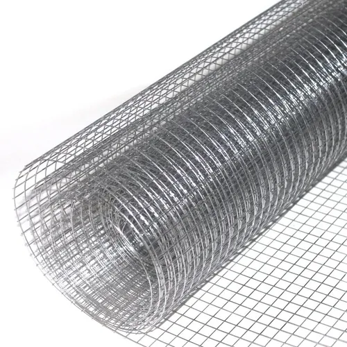 Volierendraht Edelstahl Maschendrahtzaun Höhe: 50 cm Länge: 5 m Maschenweite: 10x10 mm / Punktgeschweißt - Grundpreis pro Meter 3,20 EUR