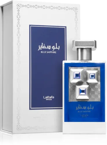 Lattafa Pride Parfum Sapphire Blue EdP 100ml - Bücher über Düfte: Entdecken Sie den intensiven Lattafa Blue Sapphire mit frischen Noten von Apfel und Minze – ideal für Duftliebhaber!