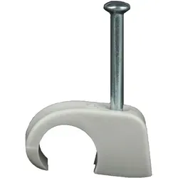 Don Quichotte Nagel-Clip 2 mm x 25 mm mit Nagel 7 mm - 11 mm 100 Stück