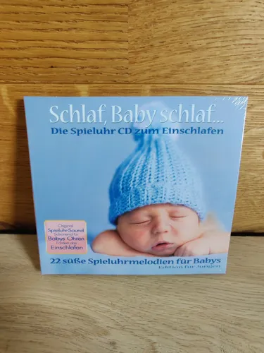 Schlaf, Baby schlaf… CD 2010 Neu & OVP | Spieluhr Musik zum Einschlafen | Babys