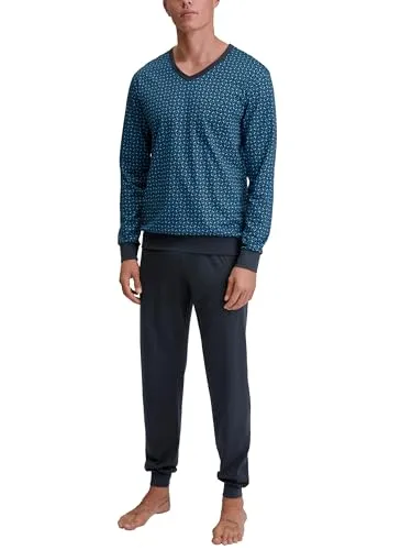 CALIDA Relax Imprint Bündchen-Pyjama Herren von CALIDA