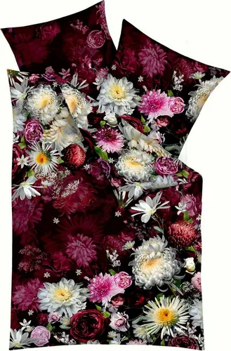 Kaeppel Bettwäsche Ruby Dreams, Mako-Satin, 2-teilig rot von Kaeppel