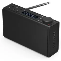 Hama DR7 DAB+ Radio - Tragbares Digitalradio für FM und DAB+ - Radios – Genießen Sie rauschfreien Empfang mit bis zu 20 Stunden Batterielaufzeit, ideal für unterwegs und Zuhause.