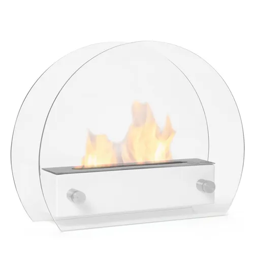 Moritz Tischkamin weiß – Eleganter Ethanol-Brenner für stilvolle Atmosphäre