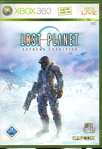 Lost Planet: Extreme Condition für Microsoft XBOX 360 - Action Abenteuer - Action & Abenteuer Spiel von Capcom, Jahr 2007, mit spannenden Kämpfen und packender Story. Ideal für Xbox 360-Fans.