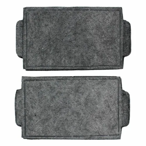 Kohlefilter Set kompatibel mit Miele DKF19-1 240X147mm 9231860 Dunstabzugshaube