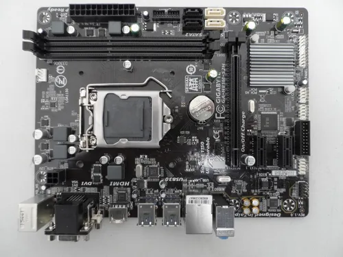 Gigabyte GA-H81M-S2H LGA 1150 4th. Gen I3/I5/I7 H81 2xDDR3 VGA DVI HDMI USB 3.0