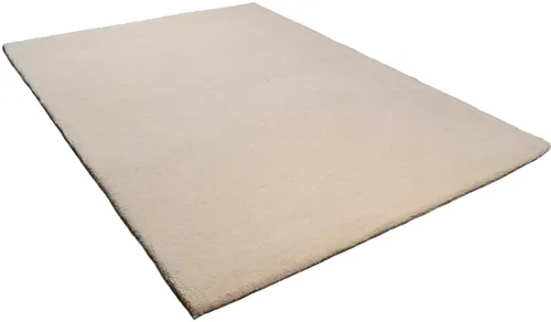 THEKO Wollteppich Amravati, rechteckig - Handgeknüpfter Berber Teppich aus 100% reiner Wolle, 70 cm x 140 cm, wärmeisolierend und hautfreundlich für eine gemütliche Wohnatmosphäre.