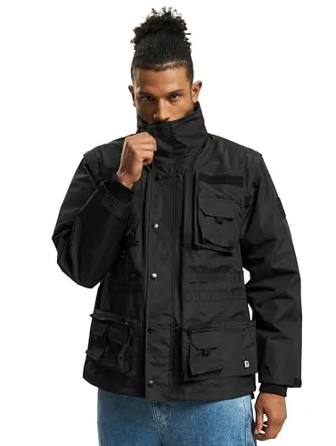 Brandit Superior Jacket XXL - Vielseitige Funktionsjacke - Funktionsjacke mit abnehmbaren Ärmeln, ideal für wechselhaftes Wetter. 3000 mm Wassersäule, atmungsaktives Innenfutter und zahlreiche Taschen für optimalen Stauraum.
