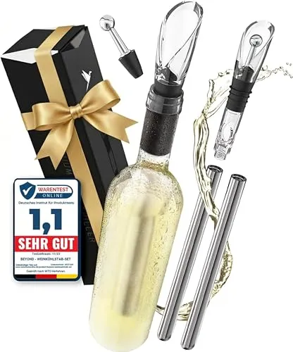 Beyond Weinkühlstab aus Edelstahl von Beyond