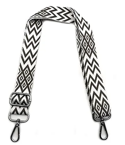 Taschengurte zum Wechseln Leichter Kaffee, Verstellbarer Schultergurt für Taschen, Taschengurt Breit Schulterriemen mit Karabiner Silber 3.8cm, Umhängegurt für Tragegurt Taschen für Damen Taschen, #6