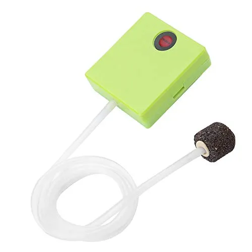 Aquarium Sauerstoffpumpe tragbar Sauerstoff Belüfter batteriebetrieben Luftpumpe für Aquarium Zubehör