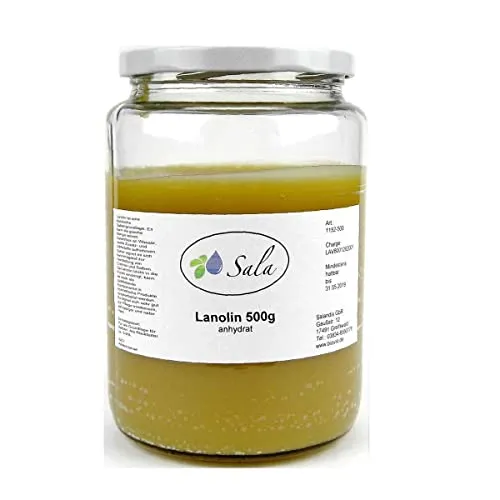Sala Lanolin anhydrat pestizidfrei Ph. Eur. (500 g Glas)