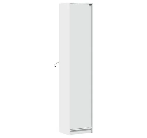 vidaXL Highboard mit LED-Beleuchtung - Hochschrank für das Wohnzimmer mit RGB-LED-Beleuchtung und viel Stauraum, ideal um deinen Wohnraum stilvoll und organisiert zu gestalten.