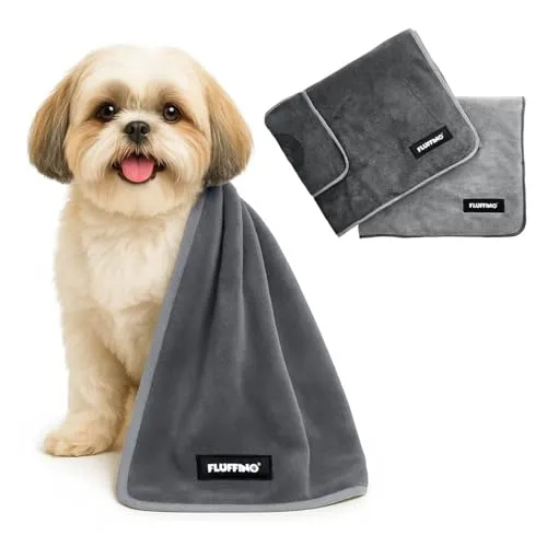 FLUFFINO Hundehandtuch 2er Set von FLUFFINO
