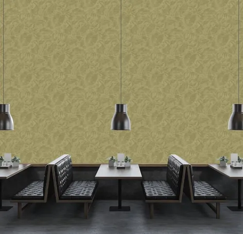 MODERNE BLATT-TAPETE – Grün – AS Creation Greenery