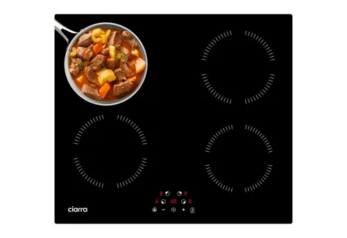 Produktbild CIARRA Induktions-Kochfeld VM4BIH-A, 60 cm Einbau-Kochfeld mit 4 Zonen