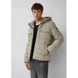 s.Oliver Blouson Beige M (46/48) - Funktionsjacke aus 100% Polyester, pflegeleicht und ideal für wechselhaftes Wetter. Perfekt für aktive Tage!