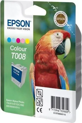 Epson Twinpack T008, Zyan, Helle Zyan, Helle Magenta, magenta, Gelb, 92 ml, Tintenstrahl, 171 mm, 59 mm, 140 mm