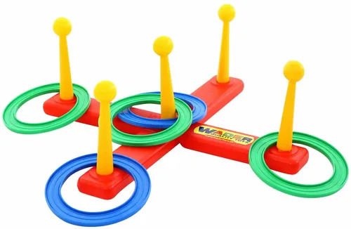 WADER Ringwurfspiel groß Geschicklichkeitsspiel Outdoor Spielzeug