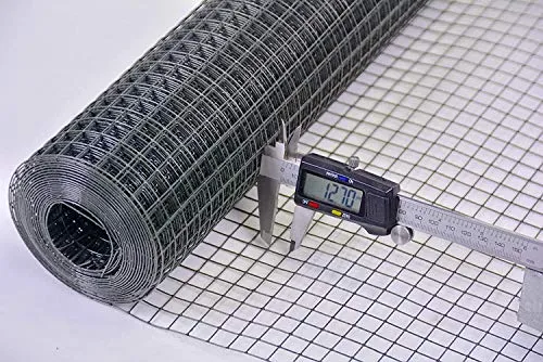 Zaun-Nagel Volierendraht - Flexibler Maschendraht für Kleintierzäune - Maschendraht für Gehege und Ställe, wahlweise in verschiedenen Maschenweiten und Längen, punktgeschweißt und verzinkt für hohe Stabilität und Langlebigkeit.