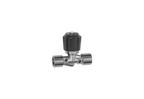 Riegler Nadelventil aus Messing vernickelt, IG/IG, Rp 3/8, DN 8 - Sonstige Werkzeuge, langlebiges Nadelventil aus Messing vernickelt mit max. Betriebsdruck von 18 bar und Betriebstemperatur von -10 °C bis 80 °C.