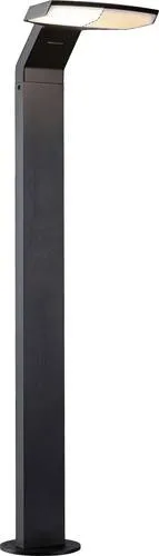 Paulmann 94829 Zerena LED-Pollerleuchte 10W Anthrazit - Lampen mit integrierten Bewegungsmelder, insektenfreundliches Licht und korrosionsbeständige Oberfläche für Sicherheit und Atmosphäre im Außenbereich.