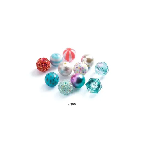 Schmuck basteln: Kugeln Silver