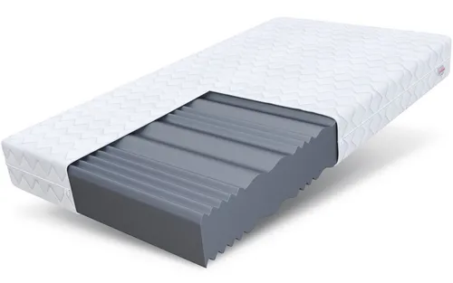 FDM Komfortschaummatratze H3 90x200 cm - 7-Zonen Kaltschaummatratze für optimalen Komfort, ideal für Paare und Allergiker. Doppelseitiger Bezug, waschbar und atmungsaktiv für erholsamen Schlaf.