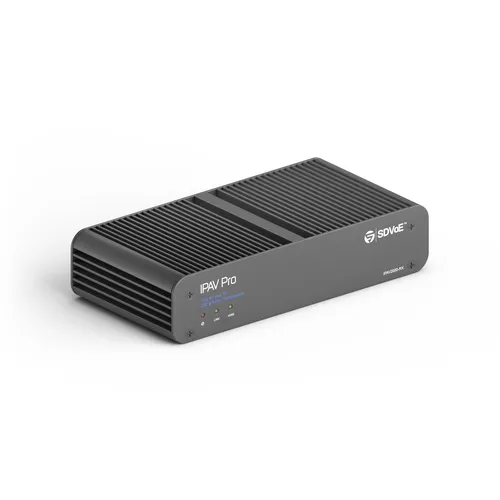 PureTools IPAV PRO - 10G CAT & Glasfaser Receiver - Sonstiges Zubehör mit SDVoE-Kompatibilität für hochauflösende AV-Übertragungen über IP, ideal für professionelle Anwendungen.
