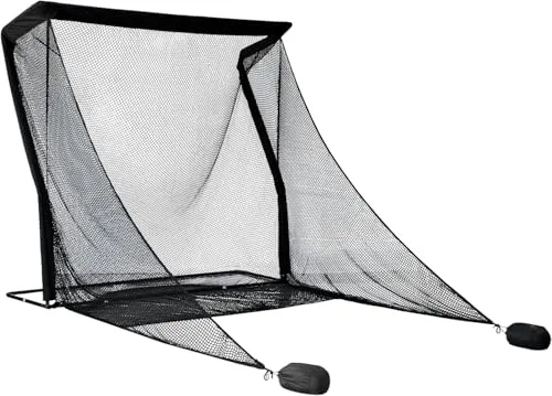 On Par Deluxe Golfnetz zum Heimfahren — superstarkes Netz, 2,5 m (8,2 Fuß) x 2,5 m (8,2 Fuß) x 3,84 m (12,5 Fuß)