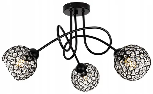 LED-DECKENLAMPE AUS KRISTALL