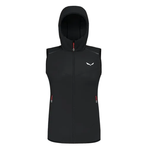 Salewa Pedroc Durastretch W Light Vest - Damen Funktionsjacke - Leichte Softshell-Weste für Damen, ideal für Speed Hiking. Schützt vor Wind und bietet hohe Atmungsaktivität dank 4-Wege-Stretch und speziellen Gewebe. Teil der umweltfreundlichen SALEWA Committed Kollektion.