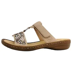 Rieker Pantolette Sandale rosa 42 EU