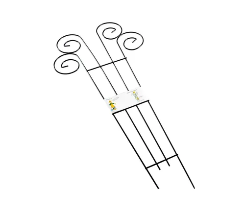 Metall-Blumenspalier 90x39cm Rankhilfe Blumenstütze Rankgitter Pflanzenstütze