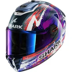 Shark Spartan RS Carbon Zarco Signature Integralhelm in blau von Shark
