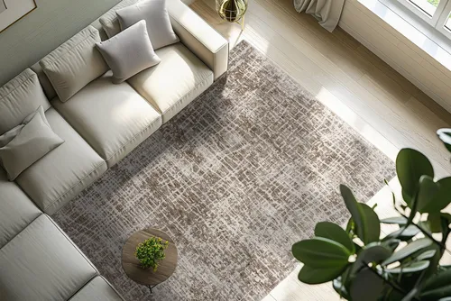 Obsession Teppich My Bella 235, rechteckig, 160 x 230 cm - Hochwertiger Teppich im modernen abstrakten Design mit Hoch-Tief-Effekt. Ideal für stilvolle Wohnräume und fußbodenheizungsgeeignet.