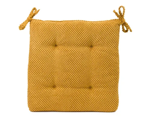 Gözze Sitzkissen Sven 40 x 40 cm, Sitzkissen mit Füllung in gelb von Gözze