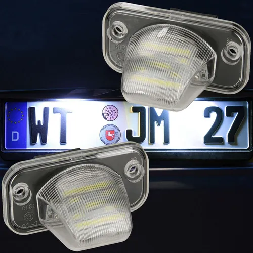 SET Kennzeichen Beleuchtung Led SMD Kennzeichen Leuchten Nummernschild